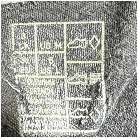 Doc Martens Drench Rubber Rain Boot Black Women's 5 Mid-Calf Lace Up 8 Eye 36 - Picture 8 of 8